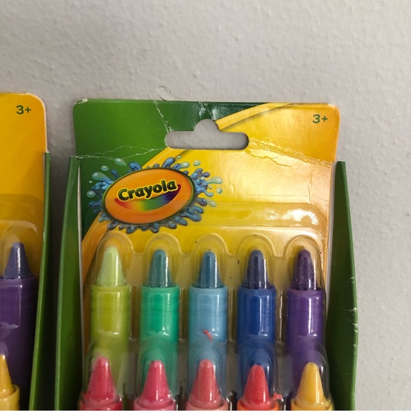 Lot of 3 Crayola Bathtub Crayons, 10 crayons per package 3+ - Picture 3 of 3